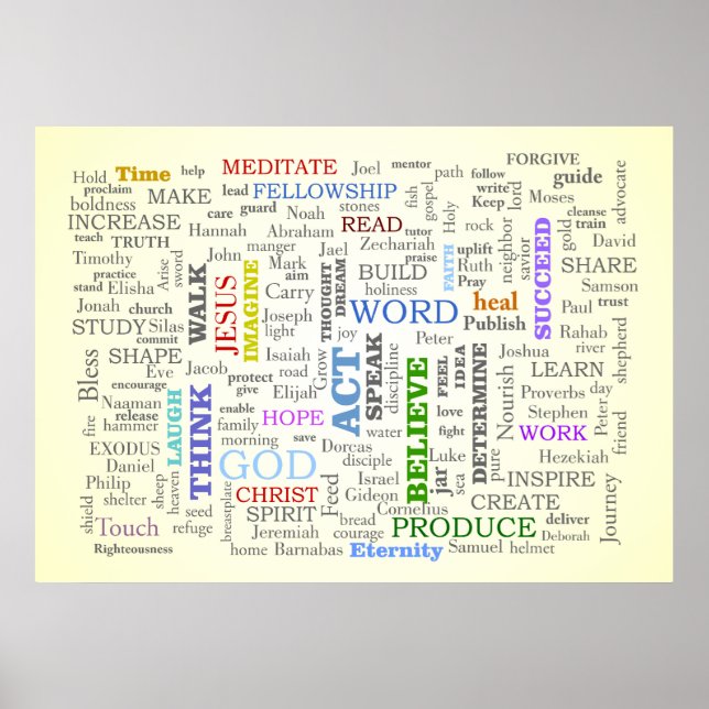 Póster Piensen en estas cosas (Frente)