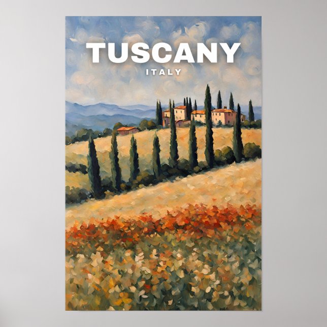 Póster Pienza Toscana (Frente)