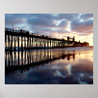 Póster Pier Oceanside