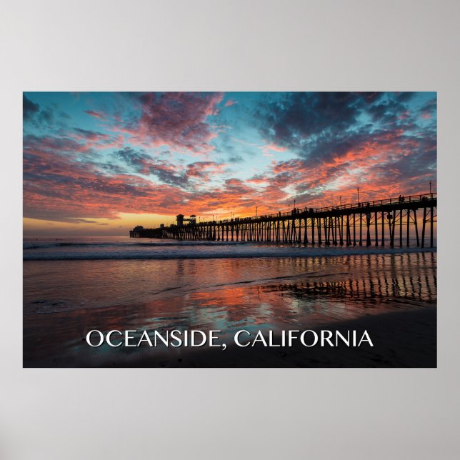 Póster Pier Oceanside (Frente)