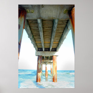 Póster Pier oxidado