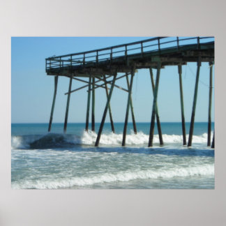 Póster Pier y ondas
