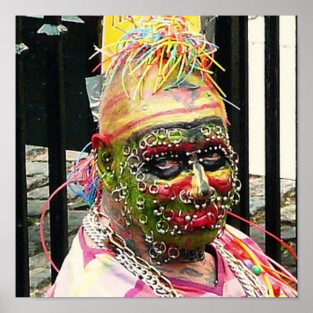 Póster Piernas corporales (Frente)