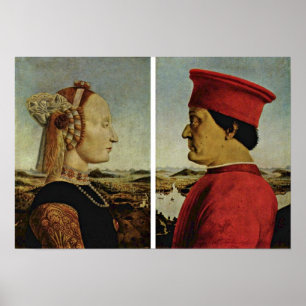 Póster Piero della Francesca - Diptych