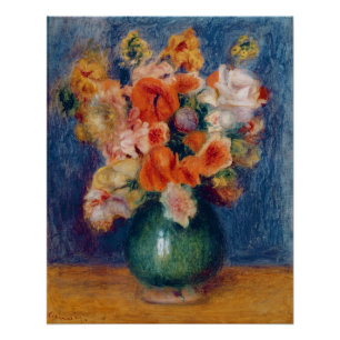 Póster Pierre A Renoir   Bouquet