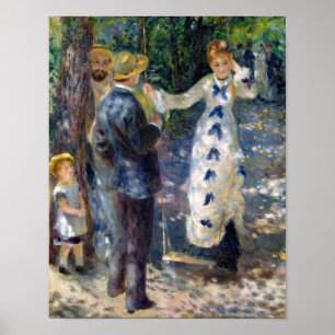 Póster Pierre A Renoir   La Swing