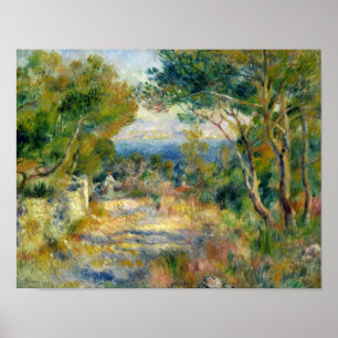 Póster Pierre A Renoir   L'Estaque
