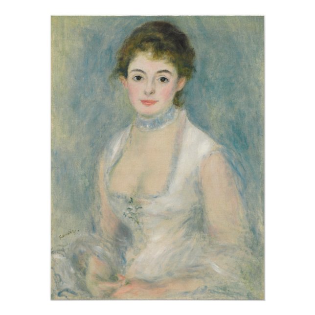 Póster Pierre A Renoir | Madame Henriot (Anverso)