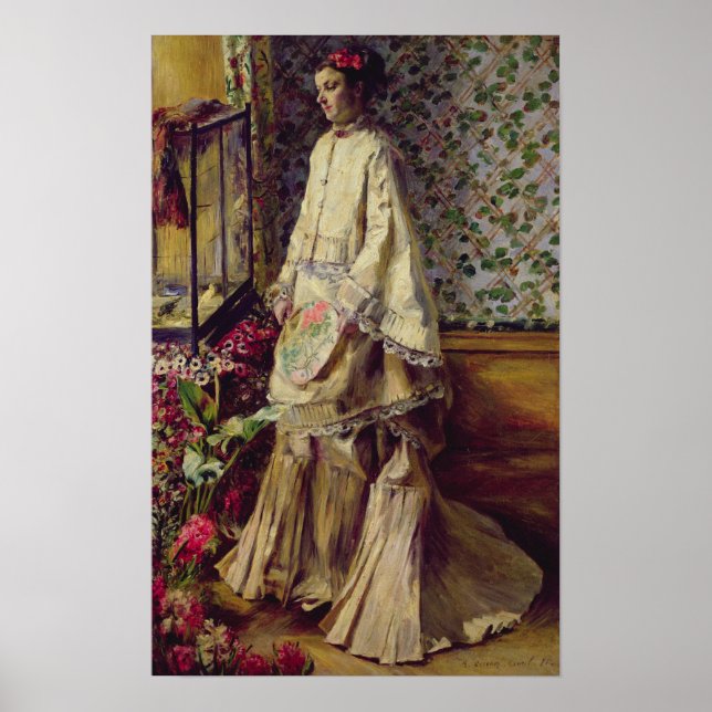 Póster Pierre A Renoir | Portrait of Rapha (Frente)