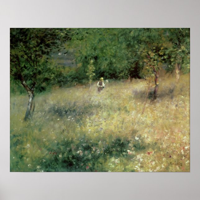 Póster Pierre A Renoir | Primavera de Chatou (Frente)