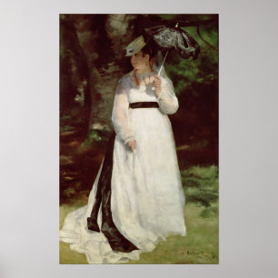 Póster Pierre A Renoir   Retrato de Lise