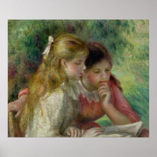 Póster Pierre A Renoir | The Reading (Frente)