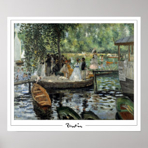 Póster Pierre-Auguste Renoir cartel Zedign #13-2