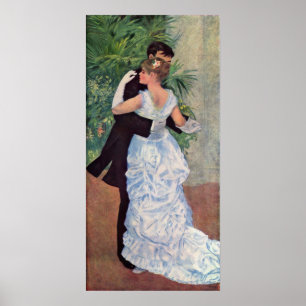 Póster Pierre-Auguste Renoir - Danse à la ville (1883)