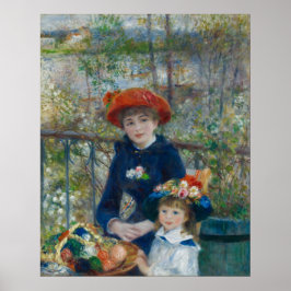 Póster Pierre-Auguste Renoir - Dos Hermanas