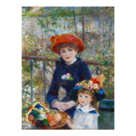Póster Pierre-Auguste Renoir dos hermanas CC0524