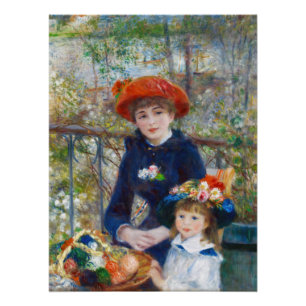 Póster Pierre-Auguste Renoir dos hermanas CC0524