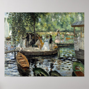 Póster Pierre-Auguste Renoir - La Grenouillere