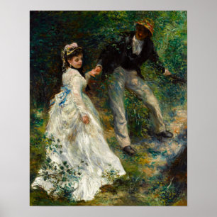 Póster Pierre-Auguste Renoir - La Promenade