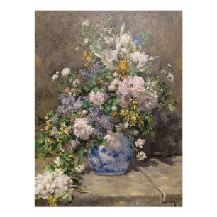 Póster Pierre-Auguste Renoir Spring Bouquet