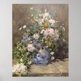 Póster Pierre-Auguste Renoir Spring Bouquet