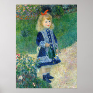 Póster Pierre-Auguste Renoir - Un Chica con capacidad par