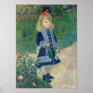 Póster Pierre-Auguste Renoir Un Chica con una lata de agu