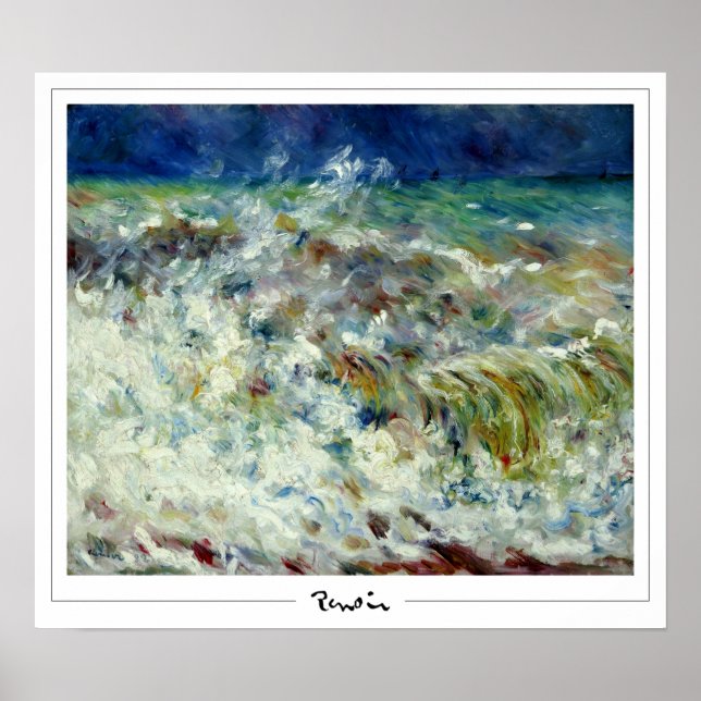 Póster Pierre-Auguste Renoir Zedign Art Poster #14-2 (Frente)