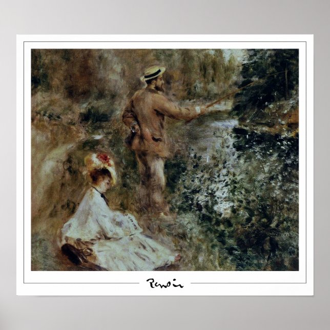 Póster Pierre-Auguste Renoir Zedign Art Poster #570-3 (Frente)