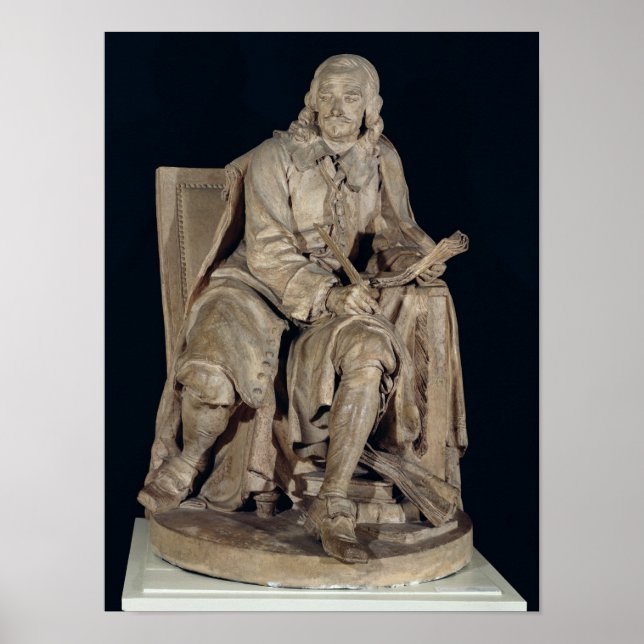 Póster Pierre Corneille Seated (Frente)