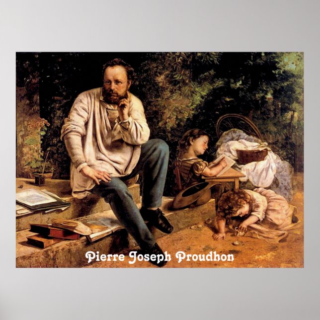 Póster Pierre Joseph Proudhon poster (Frente)