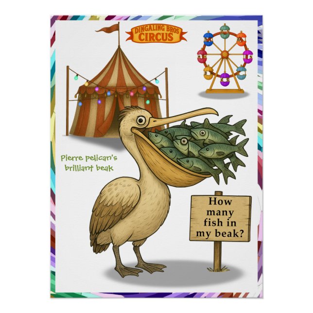 Póster Pierre pelican's brilliant beak (Anverso)