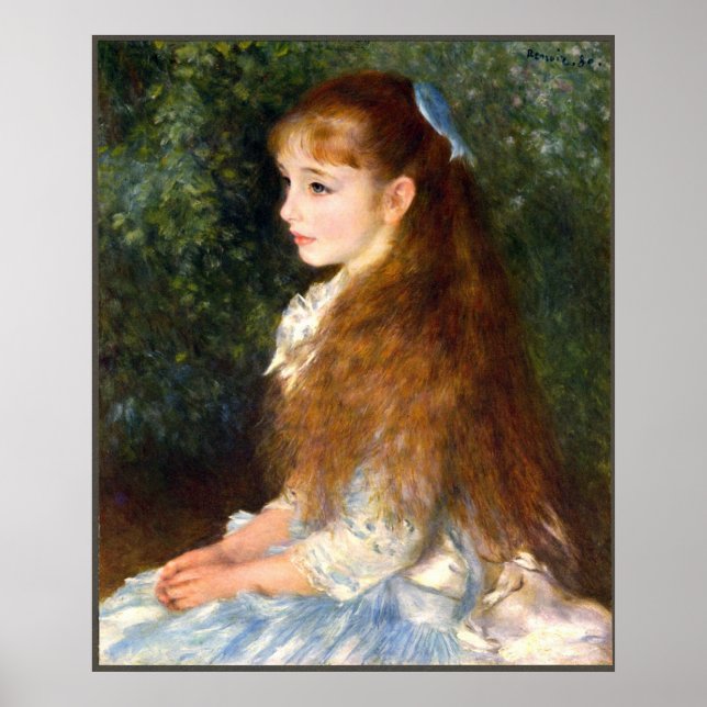 Póster Pierre Renoir - Irene Cahen d Anvers (Frente)