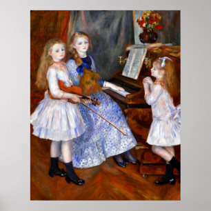 Póster Pierre Renoir - Las hijas de Catulle Mendes