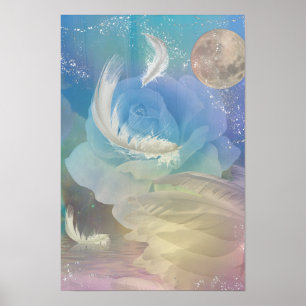 Póster Pies y arbustos