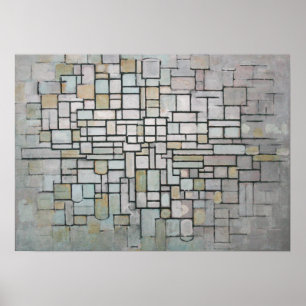 Póster PIET MONDRIAAN - Composición No.11 1913