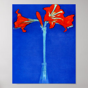 Póster Piet Mondrian Amaryllis