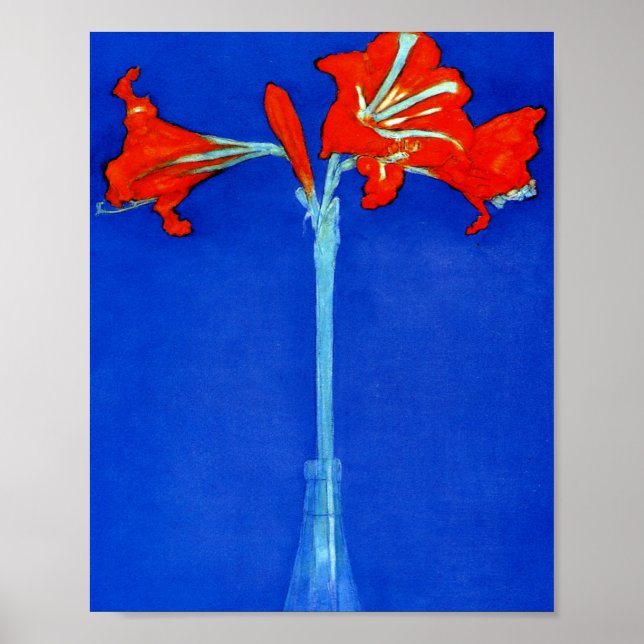 Póster Piet Mondrian Amaryllis (Frente)