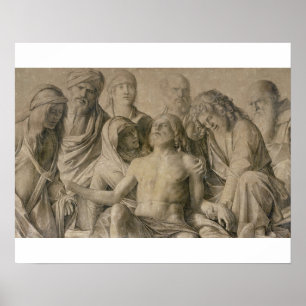 Póster Pieta, Cristo muerto