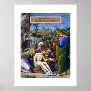 Póster Pieta de Jesucristo