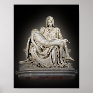 PÓSTER PIETA DE MICHELANGELO