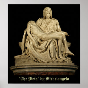 Póster Pieta de Miguel Ángel