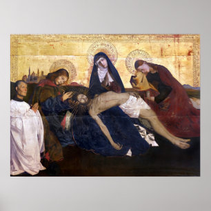 Póster Pietà de Villeneuve-lès-Avignon