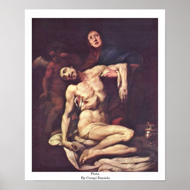 Póster Pieta. Por Crespi Daniele (Frente)