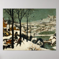 Pieter Bruegel el anciano - Cazadores en la nieve