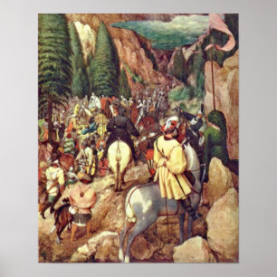 Póster Pieter Bruegel Elder - Conversión de San Pablo