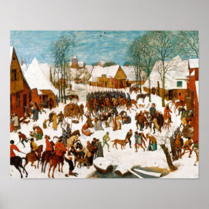 Póster Pieter Bruegel, la masacre de los inocentes
