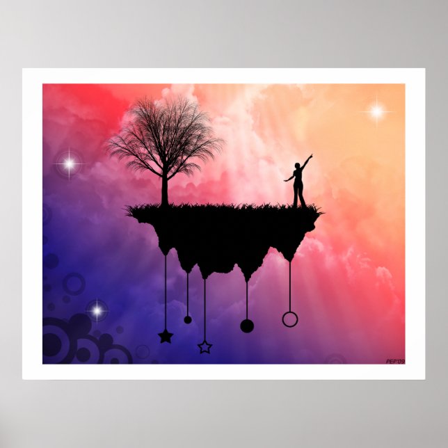 Póster Pieza de tierra (Frente)