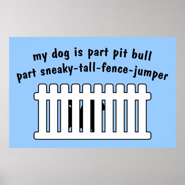 Póster Pieza De Toro De Pieza De Fence-Jumper (Frente)