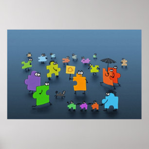 Póster Pieza faltante